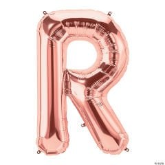 40 Inç 100 Cm Rose Gold Folyo Harf Balon R