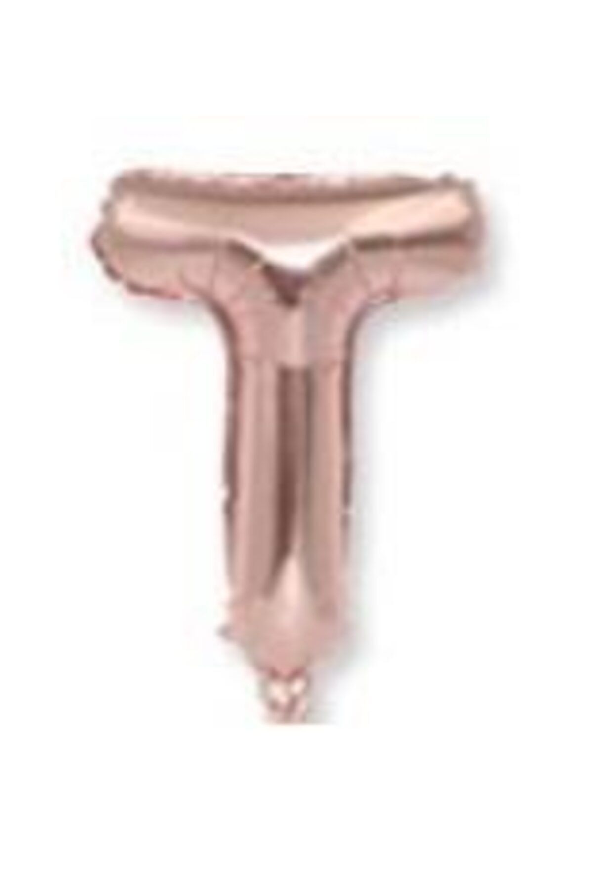 40 Inç 100 Cm Rose Gold Folyo Harf Balon T
