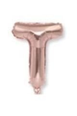 40 Inç 100 Cm Rose Gold Folyo Harf Balon T