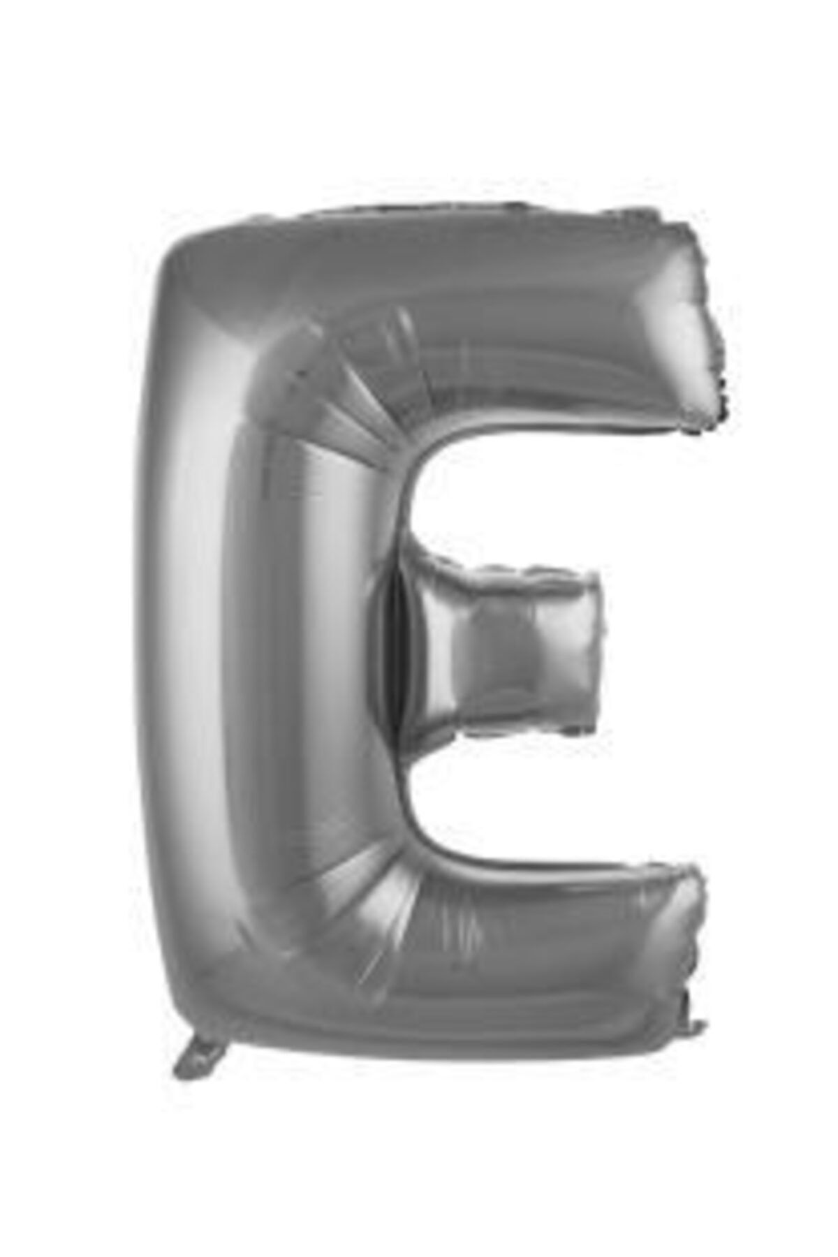 40 Inç 100 Cm Gümüş Folyo Harf Balon E