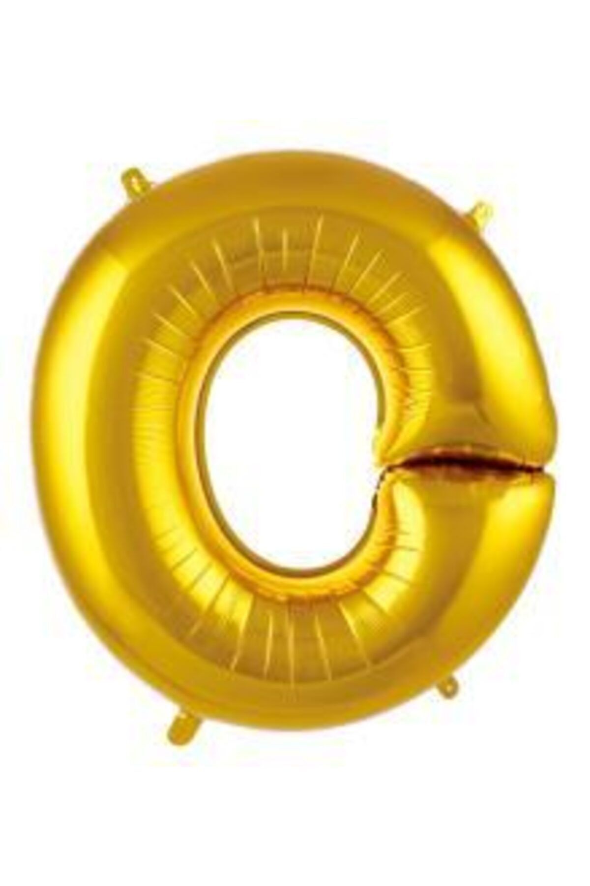 40 Inç 100 Cm Altın Folyo Harf Balon O