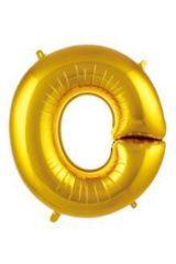 40 Inç 100 Cm Altın Folyo Harf Balon O