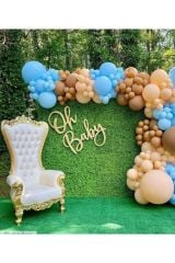 Pastel Balon Zinciri Görsel Temsilidir 100 Adet