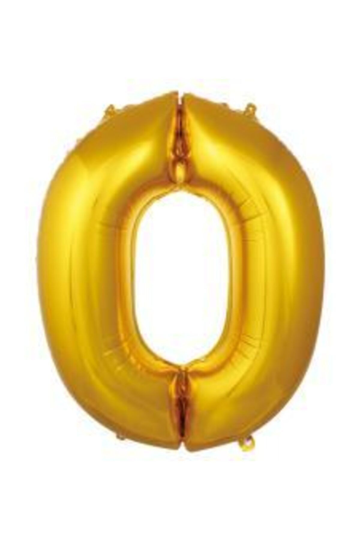 40 Inç 100 Cm Altın Folyo Rakam Balon 0