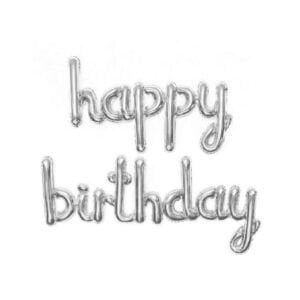 Happy Birthday İmza Gümüş