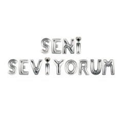 Seni Seviyorum Folyo Balon