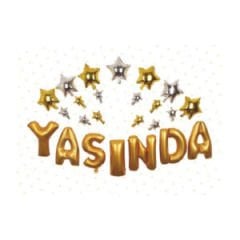 YAŞINDA Folyo Balon