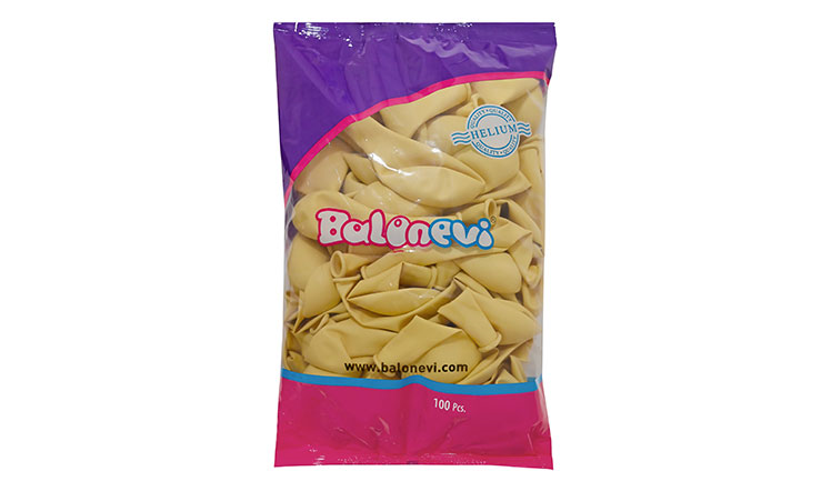 12'' PASTEL VANİLYA BALON 100'LÜ