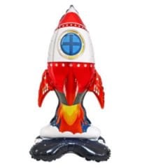 Ayaklı Roket Folyo Balon 5315