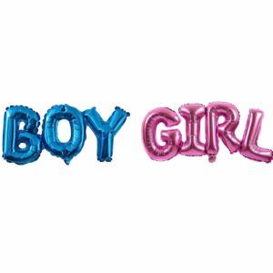 Boy Girl Birleşik Folyo Balon