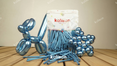 KROM SOSİS BALON 50 Lİ MAVİ