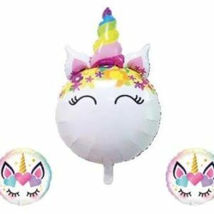 Eyelash Flower Unicorn 3’lü Set