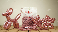 KROM SOSİS BALON 50 Lİ PEMBE