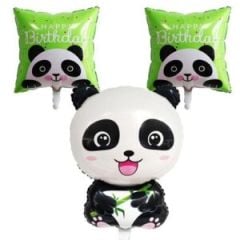 Panda 3’lü Folyo Balon