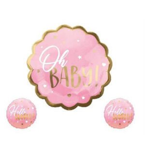 Hello World 3’lü Pembe Set