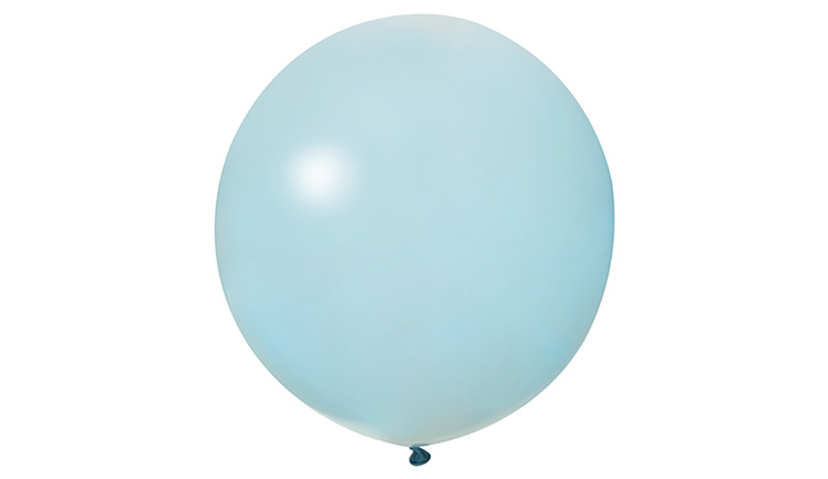 24'' MAKARON MAVİ JUMBO BALON 1 ADET