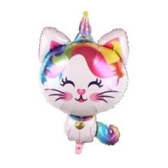 Cat Unicorn Folyo Balon