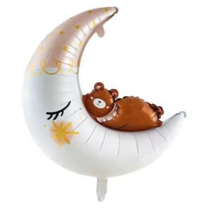 Ayılı Ay Folyo Balon 5193