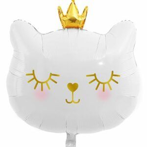 Beyaz Kedi Folyo Balon 4691
