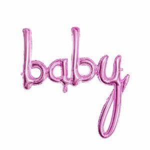 Baby Birleşik Yazı Folyo Balon