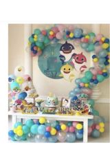 110 Adet Baby Shark Balon Zinciri
