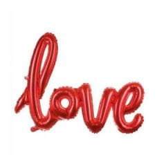 LOVE İmza Folyo Balon