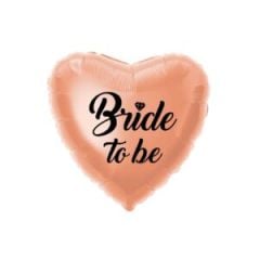 Bride To Be Heart Rose Folyo Balon