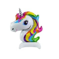 Ayaklı Unicorn Folyo Balon 4486