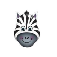 18″ Zebra Kafa Folyo Balon