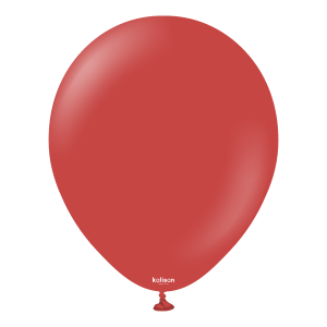 18'' Standart Balon Deep Red 5 li Paket