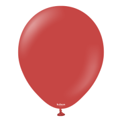 18'' Standart Balon Deep Red 5 li Paket