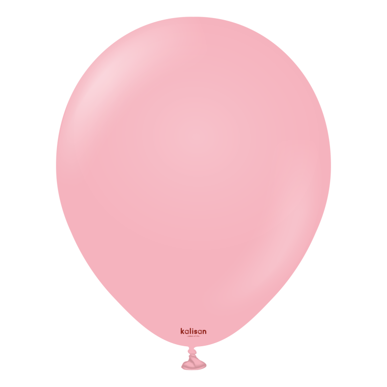 18'' Standart Balon Doğal Pembe ( Flamingo) 5 li Paket