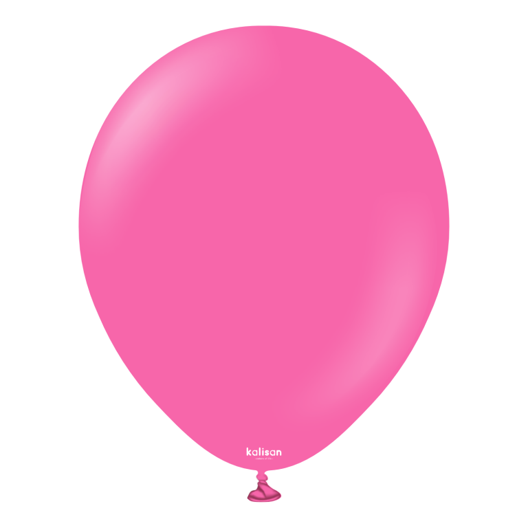 18'' Standart Balon Fuşya 5 li Paket