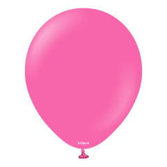 18'' Standart Balon Fuşya 5 li Paket