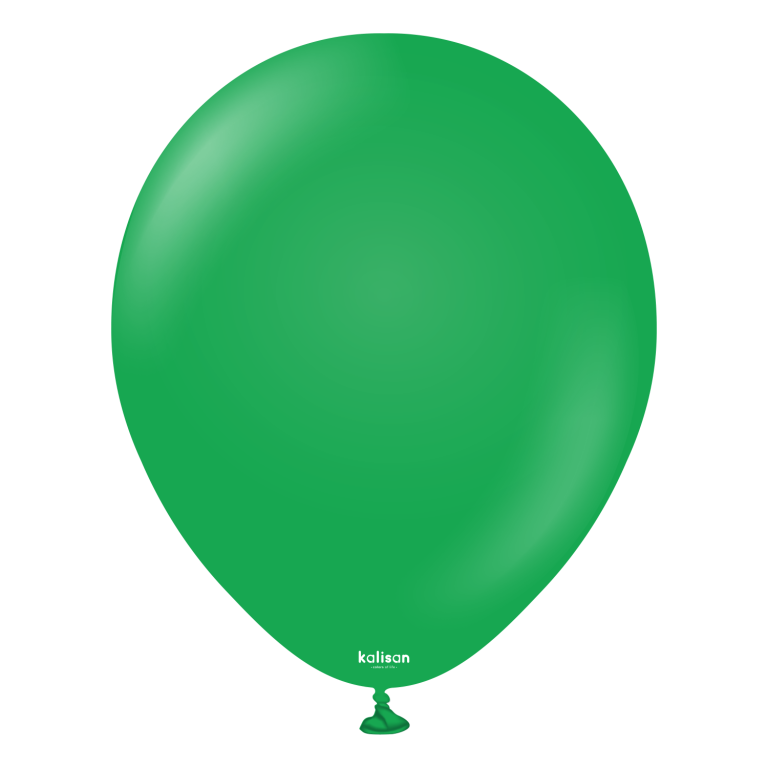 18'' Standart Balon Çim Yeşili 5 li Paket