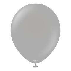 18'' Standart Balon Gri 5 li Paket