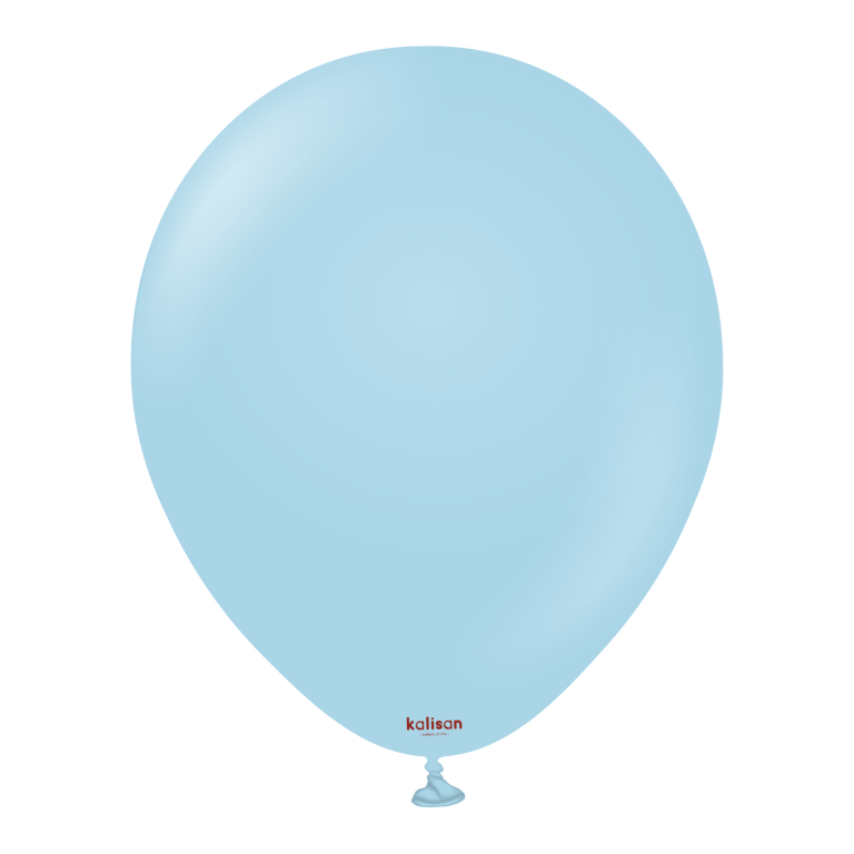 18'' Makaron Balon Mavi 5 li Paket