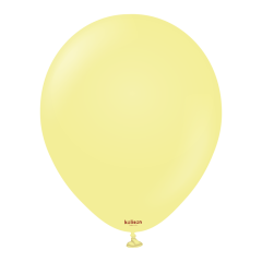 18'' Makaron Balon Sarı 5 li Paket