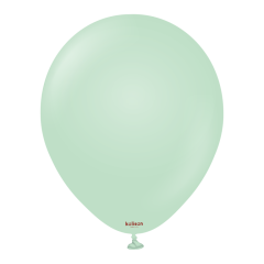 18'' Makaron Balon Mint Yeşili 5 li Paket