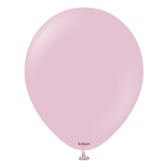 18'' Retro Balon Toz Pembe 5 li Paket