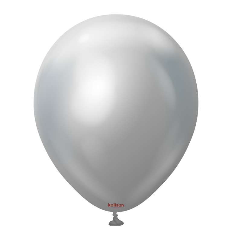 18'' Mirror Balon Gümüş 5 li Paket