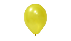 12'' BASKI BALONU METALİK SARI 100'LÜ