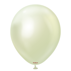18'' Mirror Balon Yeşil Altın 5 li Paket
