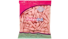 5'' YUVARLAK BALON MAKARON PEMBE 100'LÜ