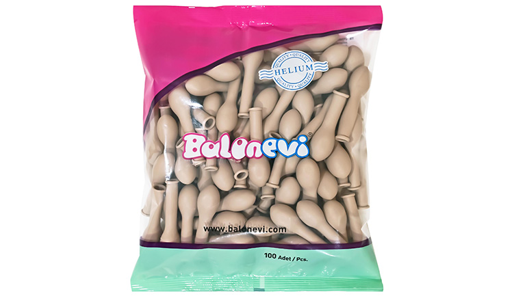 5'' YUVARLAK BALON KUM BEJİ (100'LÜ)